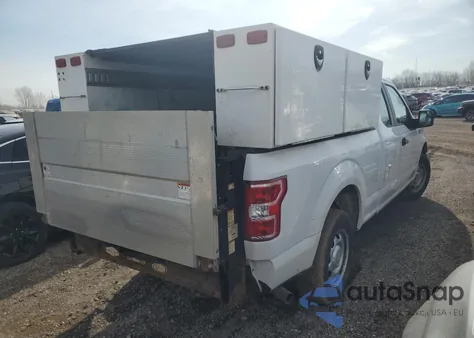 2018 Ford F150 Super Cab из США, поврежденный, VIN 1FTEX1C56JKE86060